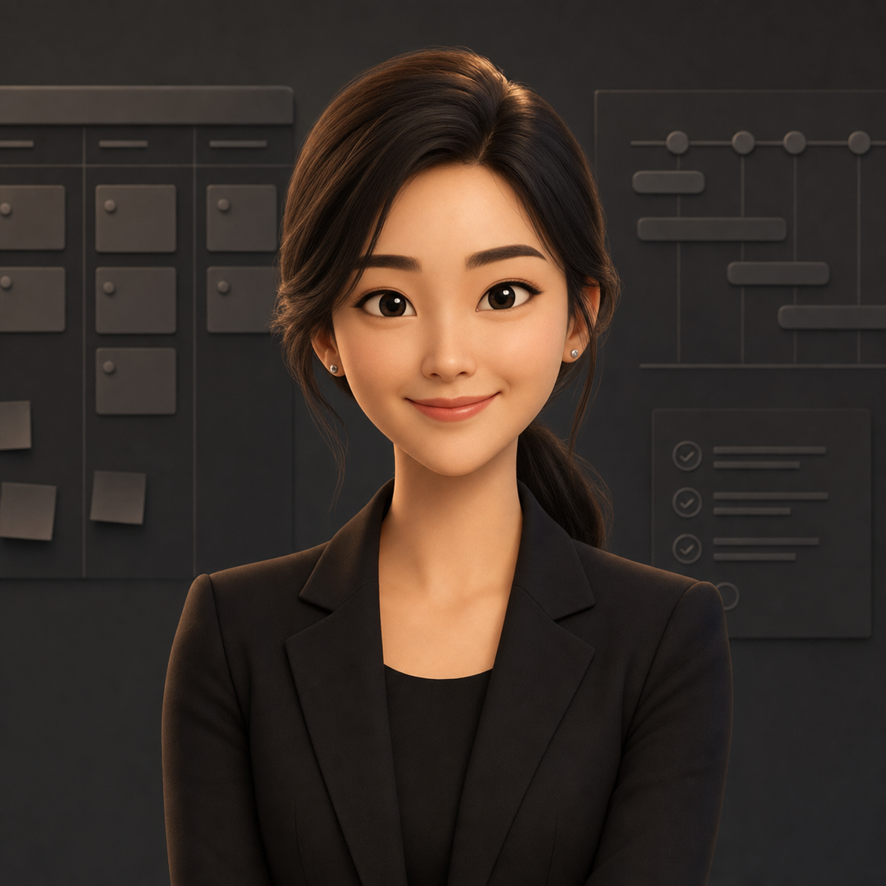Claire 프로덕트 기획자 애니메이션 프로필 이미지